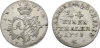 Sachsen-Weimar-Eisenach 1/24 Taler Anna Amalia 1758-1775 -