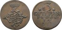 Sachsen-Weimar-Eisenach Cu 3 Gute Pfennig Anna Amalia 1758-1775 -
