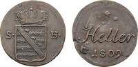Sachsen-Hildburghausen Cu Heller Friedrich 1784-1826 -