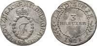 Sachsen-Hildburghausen 3 Kreuzer Friedrich 1784-1826 -