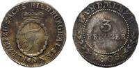 Sachsen-Hildburghausen 3 Kreuzer Friedrich 1784-1826 -