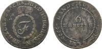 Sachsen-Hildburghausen 6 Kreuzer Friedrich 1784-1826 -