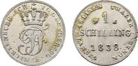 Mecklenburg-Schwerin Schilling Paul Friedrich 1837-1842 -