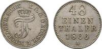 Mecklenburg-Schwerin 1/48 Taler Friedrich Franz II. 1842-1883 -