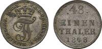 Mecklenburg-Schwerin 1/48 Taler Friedrich Franz II. 1842-1883 -