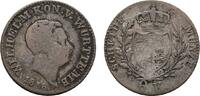 Württemberg 6 Kreuzer Wilhelm I. 1816-1864 -