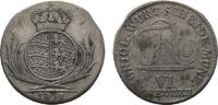 Württemberg 6 Kreuzer Friedrich I. 1806-1816 -