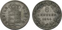Württemberg 6 Kreuzer Wilhelm I. 1816-1864 -