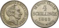 Mecklenburg-Strelitz 4 Schilling Georg 1816-1860 -