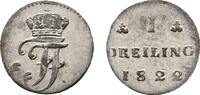 Mecklenburg-Schwerin Dreiling Friedrich Franz I. 1785-1837 -