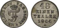 Mecklenburg-Schwerin 1/48 Taler Friedrich Franz II. 1842-1883 -