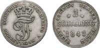 Mecklenburg-Schwerin Schilling Friedrich Franz II. 1842-1883 -