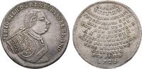 Brandenburg-Preußen 1/2 Taler Friedrich Wilhelm I. 1713-1740 -