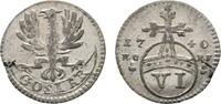 Goslar, Stadt 6 Pfennig 1740 HCRF Kl. Schrötlingsfehler am Rand, sehr sc... 25,00 EUR  plus 5,00 EUR verzending