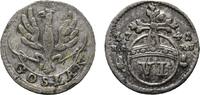 Goslar, Stadt 6 Pfennig 1741 HCRF Sehr selten. Sehr schön + 35,00 EUR  plus 5,00 EUR verzending