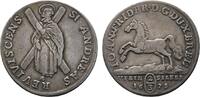Braunschweig-Calenberg-Hannover Ausbeute 2/3 Taler Johann Friedrich 1665-1679 -
