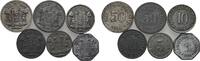 Hof 1, 5, 10, 50 Pfennig -