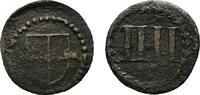 Hohenzollern-Sigmaringen Kipper Cu 4 Pfennig Johann 1606-1638 -
