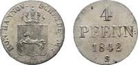 Braunschweig-Calenberg-Hannover 4 Pfennig Ernst August 1837-1851 -