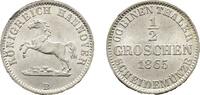 Braunschweig-Calenberg-Hannover 1/2 Groschen Georg V. 1851-1866 -