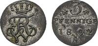 Brandenburg-Preußen 3 Pfennig Friedrich Wilhelm III. 1797-1840 -