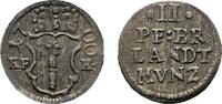 Brandenburg-Preußen 2 Pfennig Friedrich III. 1688-1701 -