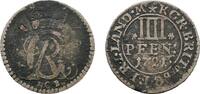 Braunschweig-Calenberg-Hannover 4 Pfennig Georg I. 1714-1727 -