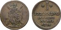 Braunschweig-Calenberg-Hannover Ausbeute Cu Pfennig Georg I. 1714-1727 -