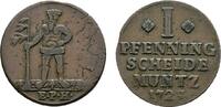 Braunschweig-Calenberg-Hannover Cu Pfennig Georg I. 1714-1727 -