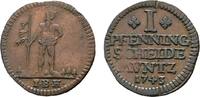 Braunschweig-Calenberg-Hannover Cu Pfennig Georg II. 1727-1760 -