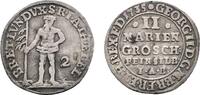 Braunschweig-Calenberg-Hannover 2 Mariengroschen Georg II. 1727-1760 -