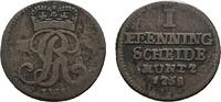 Braunschweig-Calenberg-Hannover Cu Pfennig Georg II. 1727-1760 -