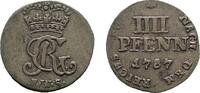 Braunschweig-Calenberg-Hannover 4 Pfennig Georg III. 1760-1820 -