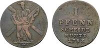 Braunschweig-Calenberg-Hannover Ausbeute Cu Pfennig Georg III. 1760-1820 -