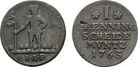 Braunschweig-Calenberg-Hannover Cu Pfennig Georg III. 1760-1820 -