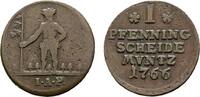 Braunschweig-Calenberg-Hannover Cu Pfennig Georg III. 1760-1820 -