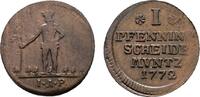 Braunschweig-Calenberg-Hannover Cu Pfennig Georg III. 1760-1820 -