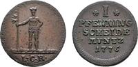 Braunschweig-Calenberg-Hannover Cu Pfennig Georg III. 1760-1820 -