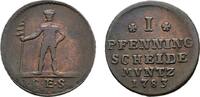 Braunschweig-Calenberg-Hannover Cu Pfennig Georg III. 1760-1820 -