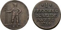 Braunschweig-Calenberg-Hannover Cu Pfennig Georg III. 1760-1820 -