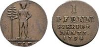 Braunschweig-Calenberg-Hannover Cu Pfennig Georg III. 1760-1820 -