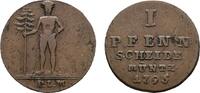 Braunschweig-Calenberg-Hannover Cu Pfennig Georg III. 1760-1820 -