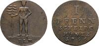 Braunschweig-Calenberg-Hannover Cu Pfennig Georg III. 1760-1820 -