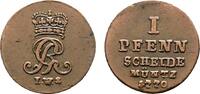 Braunschweig-Calenberg-Hannover Cu Pfennig Georg III. 1760-1820 -