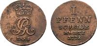 Braunschweig-Calenberg-Hannover Cu Pfennig Georg III. 1760-1820 -