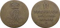 Braunschweig-Calenberg-Hannover Cu 2 Pfennig Georg IV. 1820-1830 -