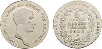 Brandenburg-Preußen 1/6 Taler Friedrich Wilhelm III. 1797-1840 -