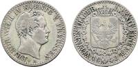 Brandenburg-Preußen 1/6 Taler Friedrich Wilhelm IV. 1840-1861 -