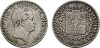 Brandenburg-Preußen 1/6 Taler Friedrich Wilhelm IV. 1840-1861 -