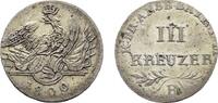 Brandenburg-Preußen 3 Kreuzer Friedrich Wilhelm III. 1797-1840 -